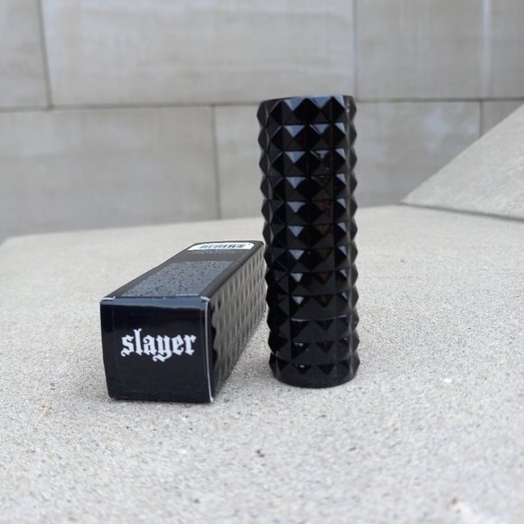 Kat Von D, KVD  Studded Kiss Creme Lipstick SLAYER (Black)  RETIRED  3.4 g NWB - Picture 1 of 12